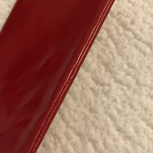 Vintage Italian Leather 3 Piece Set Red Leather - Picture 5 of 16